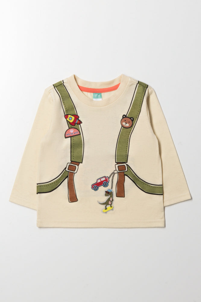 Long Sleeve T-Shirt Cream