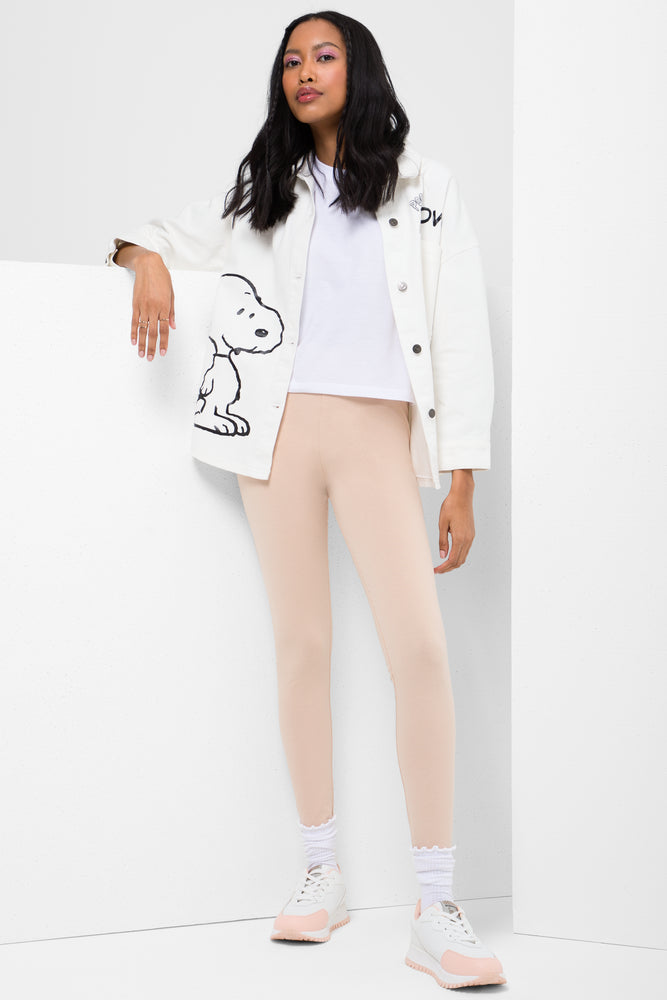 Long Leggings Natural