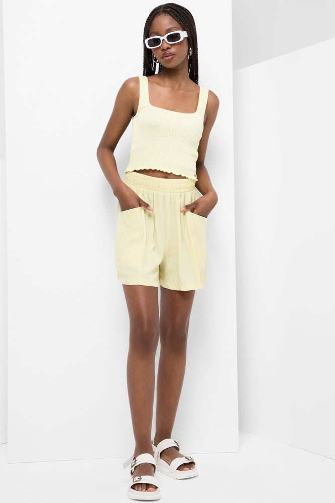Seamless Vest Yellow