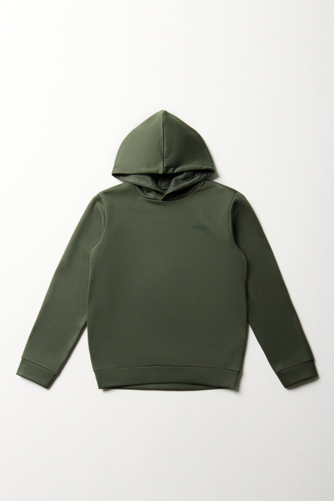 Knit Hooded Tracktop