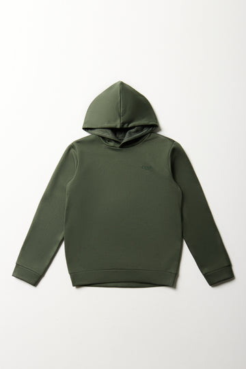 Knit Hooded Tracktop