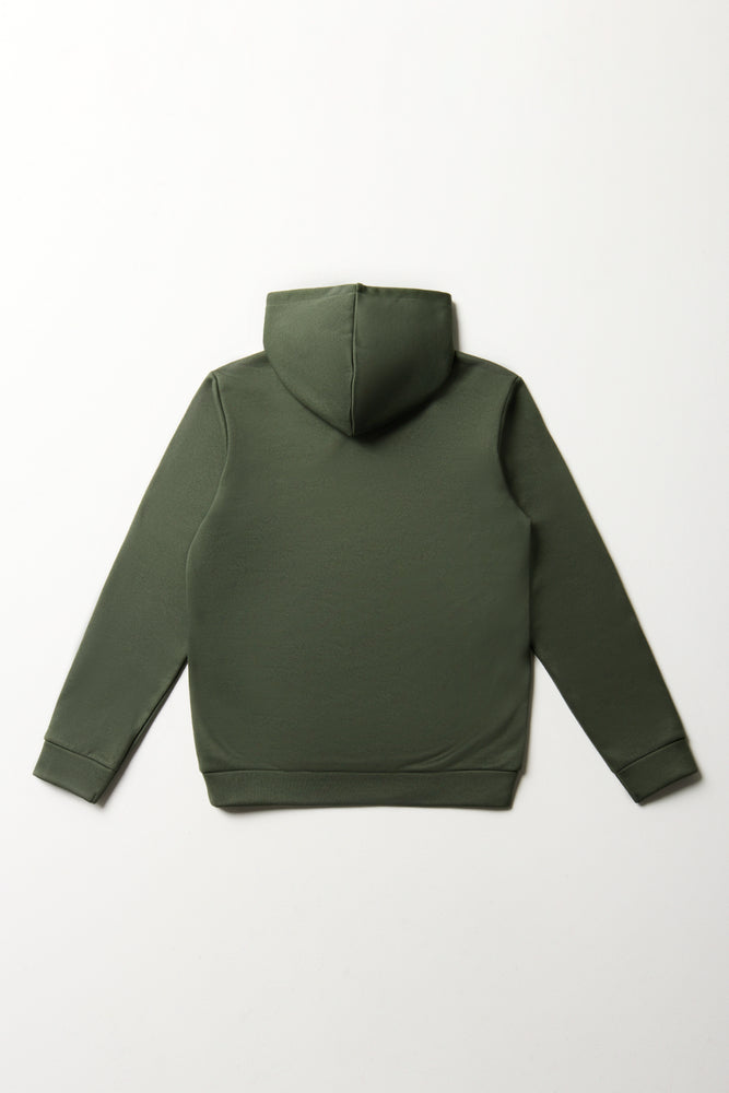 Knit Hooded Tracktop (2)