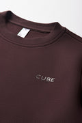 Crew Neck Tracktop Brown (1)