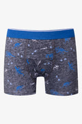 3 Pack Knit Boxers Black, Grey And Blue (2)