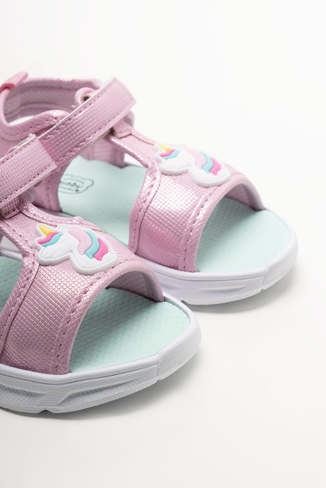 Unicorn Sandals Pink (2)