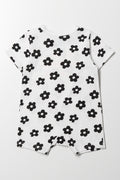 Flower Romper White (2)