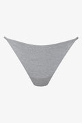 3 Pack Strappy Thongs Black, Grey And White (5)