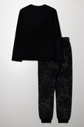 Space Long Sleeve Pyjama Set Black (3)