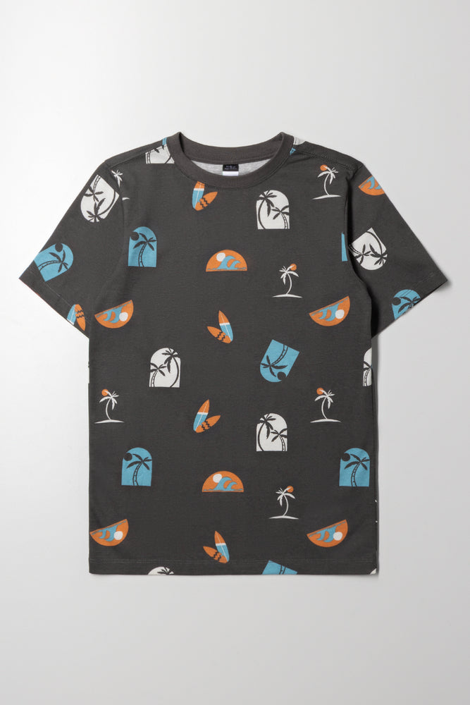 Short Sleeve T-Shirt Charcoal