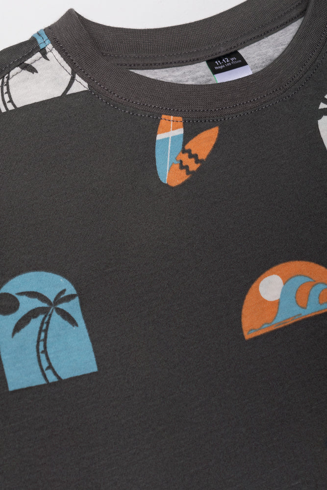 Short Sleeve T-Shirt Charcoal