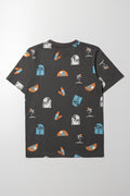 Short Sleeve T-Shirt Charcoal (2)
