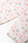 Swan Fleece Pyjama Set Cream (2)