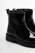Star Double Strap Boots Black (3)