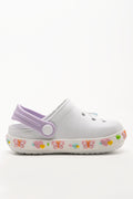Butterfly Clog White