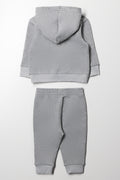 Dinosaur Hooded Tracksuit Grey (3)