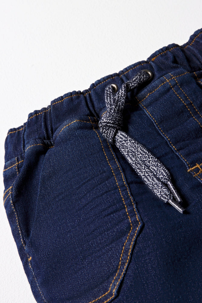 Denim Shorts Dark Blue