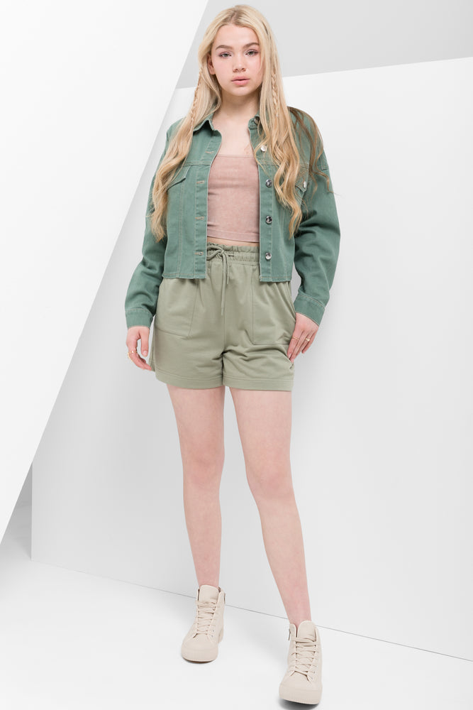 Balloon Shorts Green