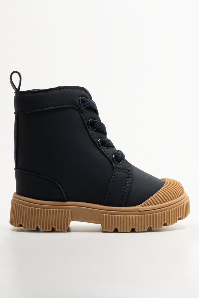 Combat Boots Navy