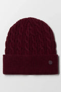 Knit Beanie Burgundy