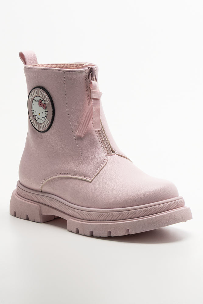 Hello Kitty Chelsea Boots Pink (1)