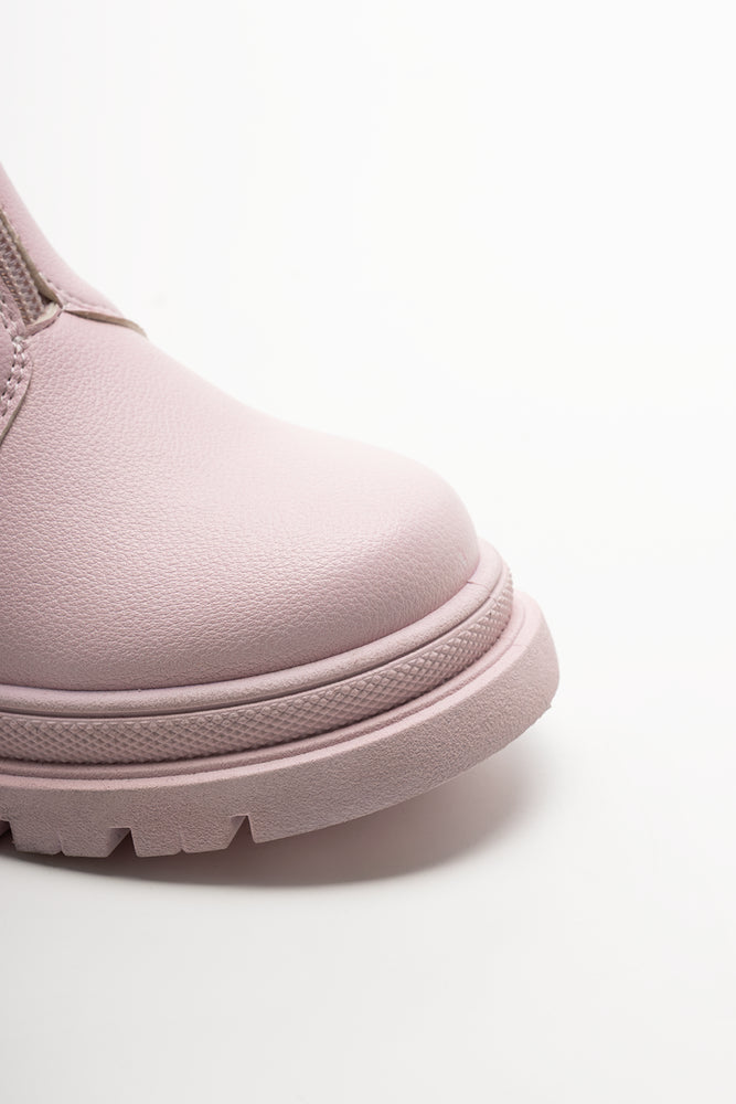 Hello Kitty Chelsea Boots Pink (2)