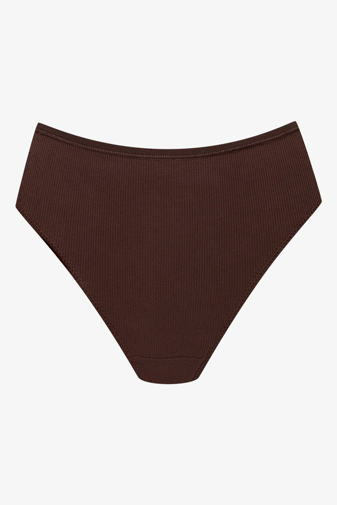 3 Pack Rib Thongs Black And Natural (3)