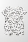 Safari Romper White (2)