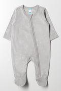 Embossed Babygrow Grey