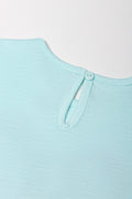 Butterfly Frill Sleeve T-Shirt Green (2)