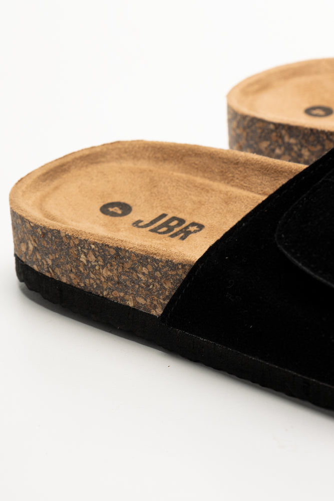 Single Band Sandals Black (3)