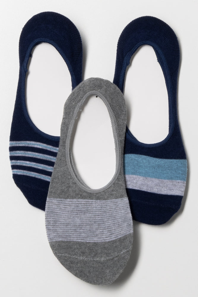 3 Pack Secret Sock Navy