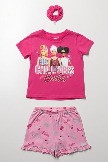 Barbie Shorts Pyjama Set