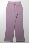 Straight Leg Trackpants Purple
