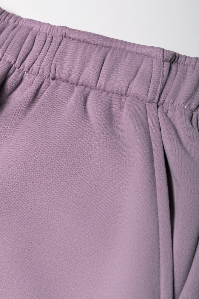 Straight Leg Trackpants Purple