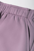 Straight Leg Trackpants Purple (1)