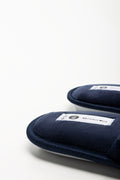 Star Trim Closed Toe Slippers Navy (3)