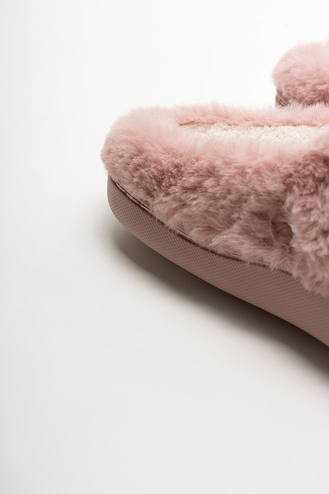 Embroidered Slippers Pink (3)