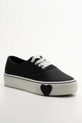 Heart Sneakers Black (1)