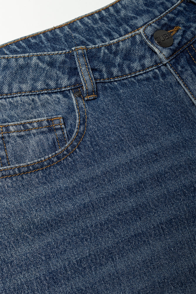 Denim Jorts Blue