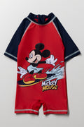 Mickey Mouse Swimsuit Red