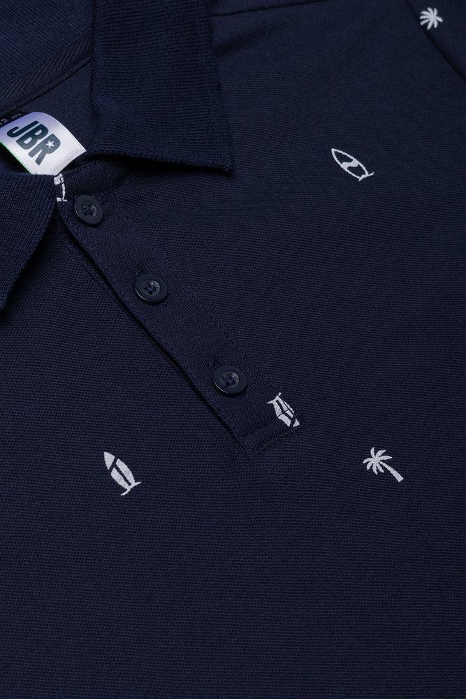 Short Sleeve Golfer Navy (1)