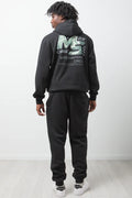 Cuffed Jogger Trackpants Black (3)