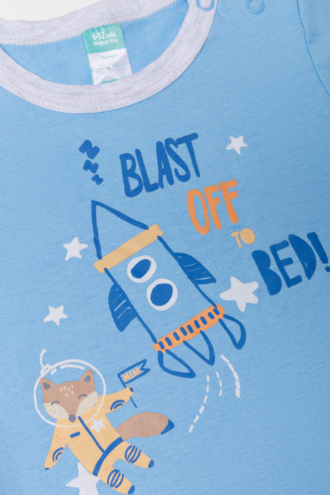 2 Pack Pyjamas Blue