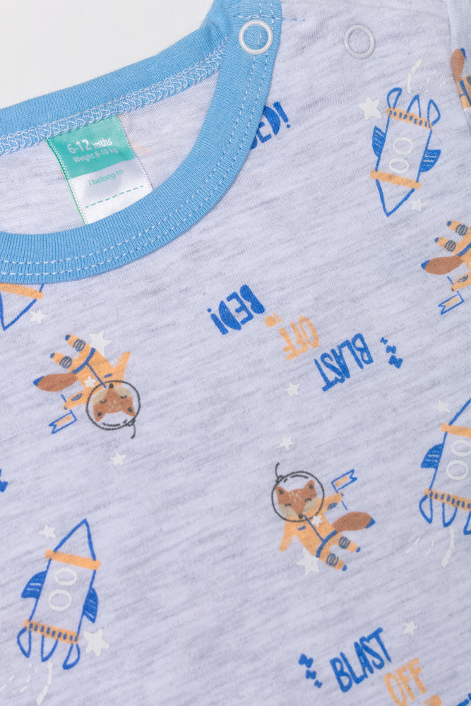 2 Pack Pyjamas Blue (3)