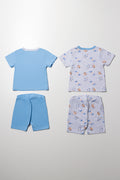 2 Pack Pyjamas Blue (5)