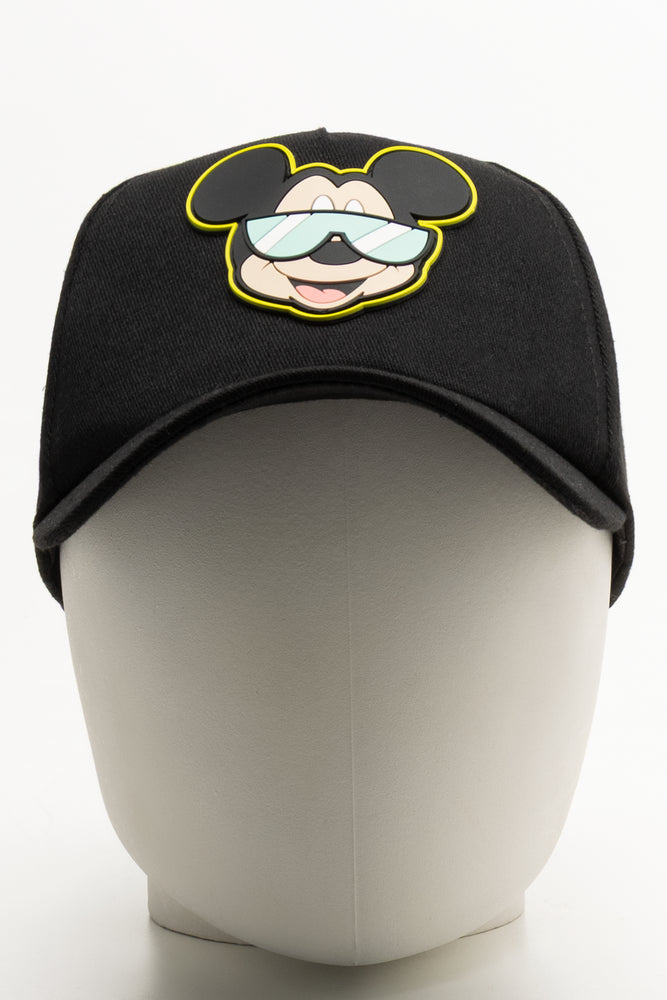 Mickey Mouse Peak Cap Black