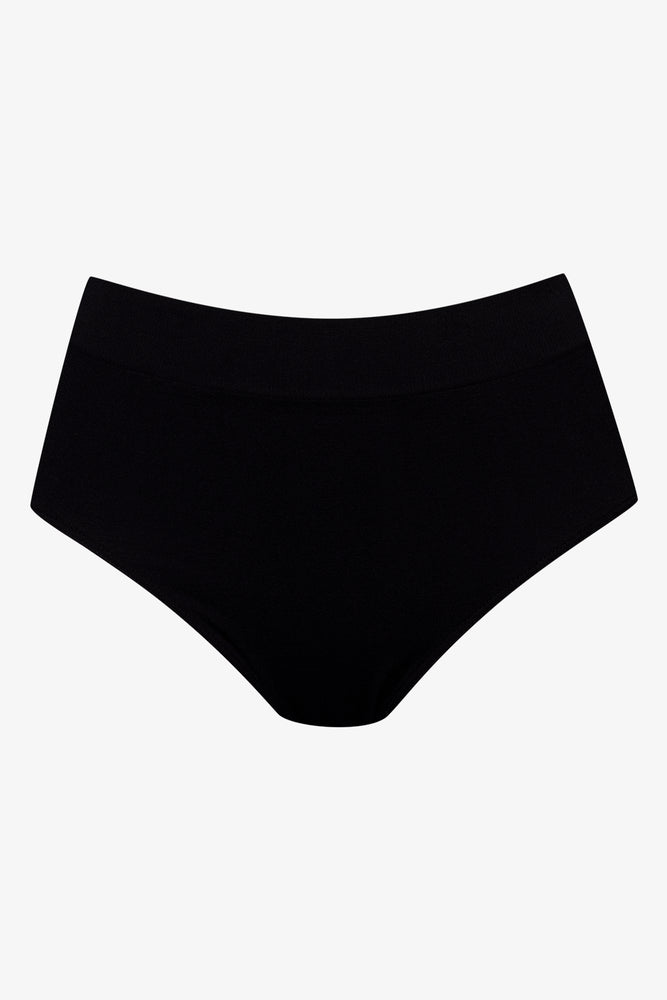3 Pack Seamfree Briefs Black, Natural And Pink (3)