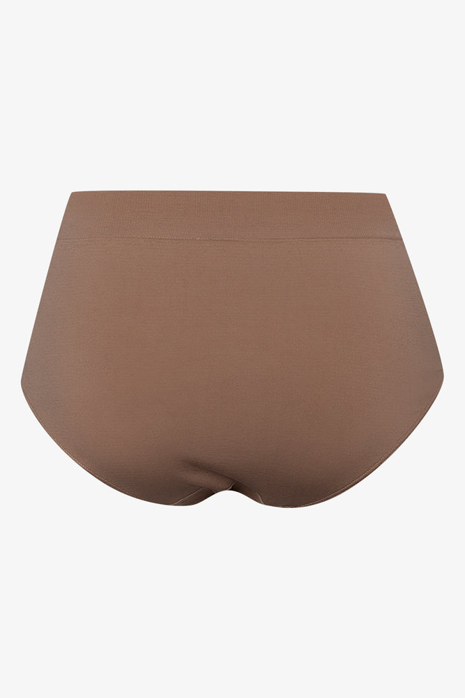 3 Pack Seamfree Briefs Black, Natural And Pink (4)