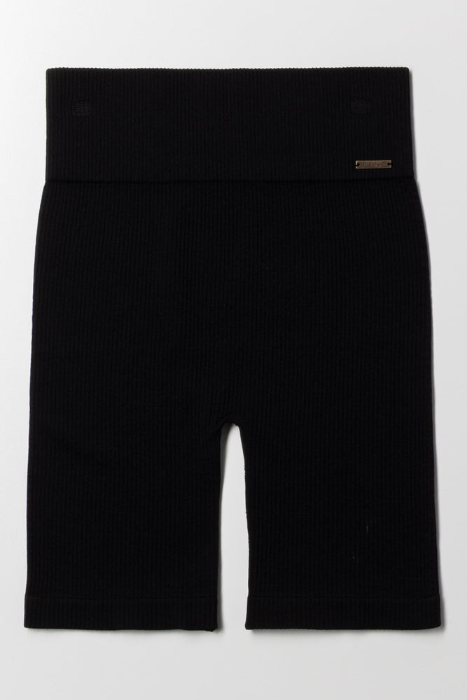 Seamless Cycle Shorts Black