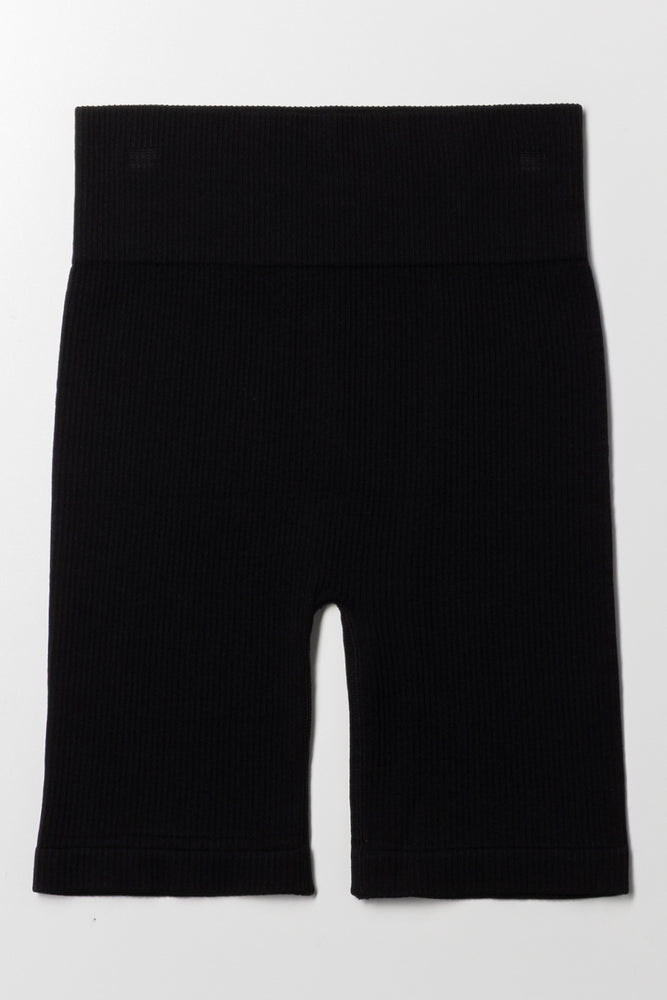 Seamless Cycle Shorts Black (2)
